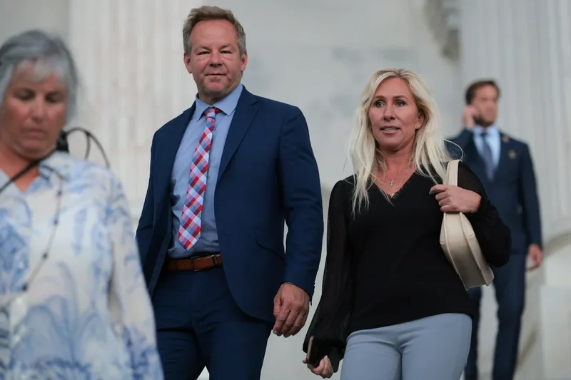 MTG holds secret Vegas wedding to marry conservative journalist Brian Glenn: report