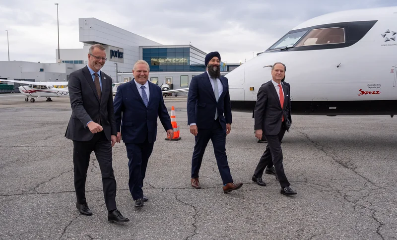 Ontario to press ahead with island airport plan, minister says
