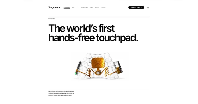 MouthPad: A Tongue-Controlled Touchpad