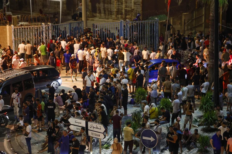 Migrants pour into Spain’s Ceuta from Morocco, with military called in
