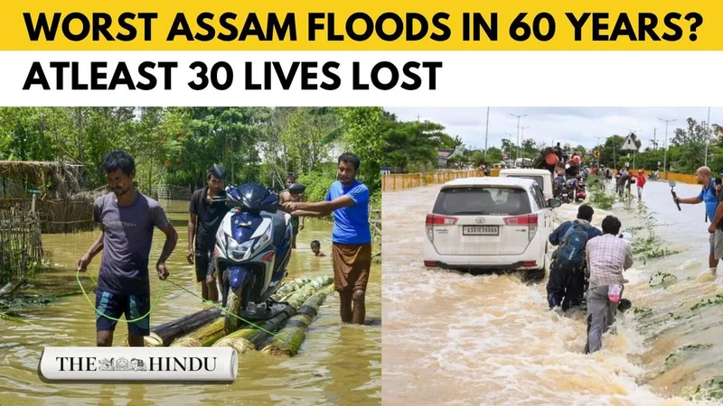 Assam faces worst floods in 60 years as death toll rises to 30