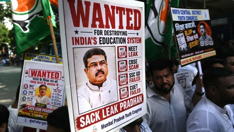 Indian education minister resigns after mass protests over exam paper leaks