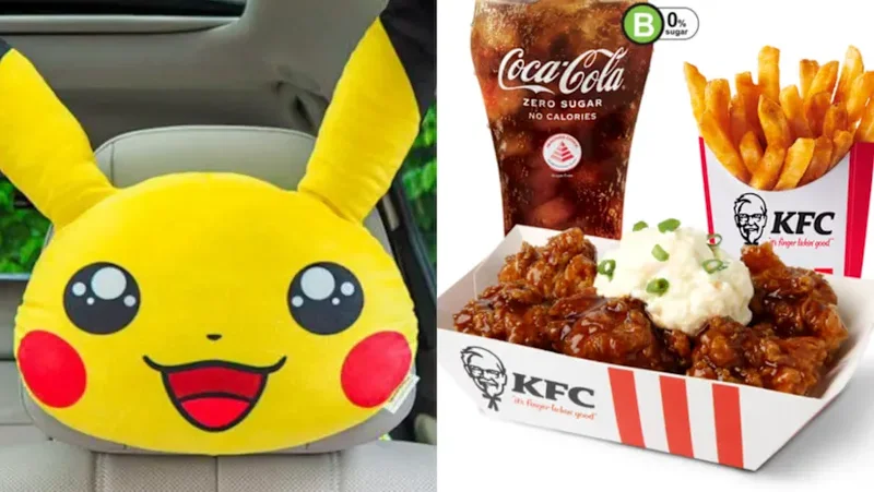 KFC Singapore launching Pokemon merch and Japanese-inspired menu for limited time