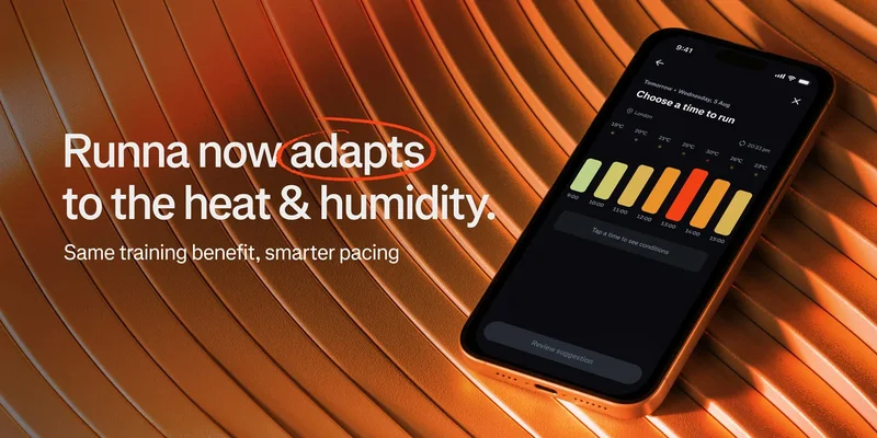 Runna now automatically adapts training paces based on heat and humidity