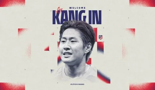 S. Korean int'l Lee Kang-in joins Atletico Madrid