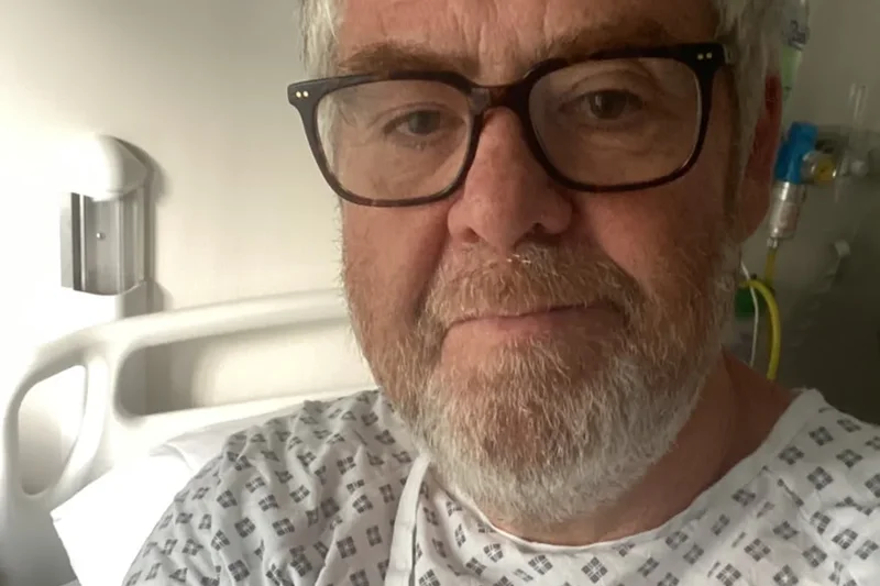 ‘I went for a routine eye test to get reading glasses and was diagnosed with a rare cancer’