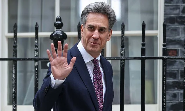 Ed Miliband unusually takes up Britain's seat on the World Bank board so he can push his Net Zero agenda globally