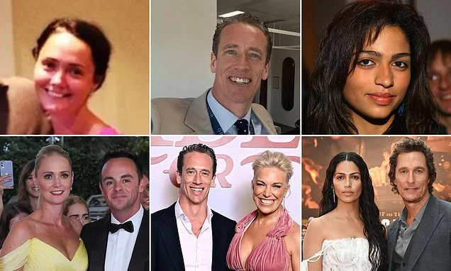 As Hannah Waddingham's doctor boyfriend turns heads with his 'glow-up'...he's not the first to undergo a glamorous makeover to match their celebrity partner