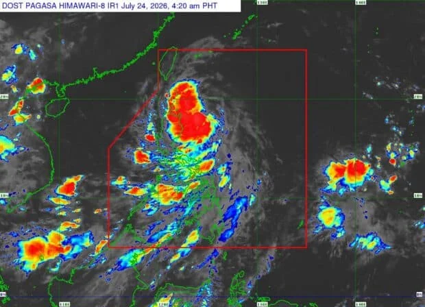 Kiyapo intensifies into tropical storm, moves closer to extreme northern Luzon