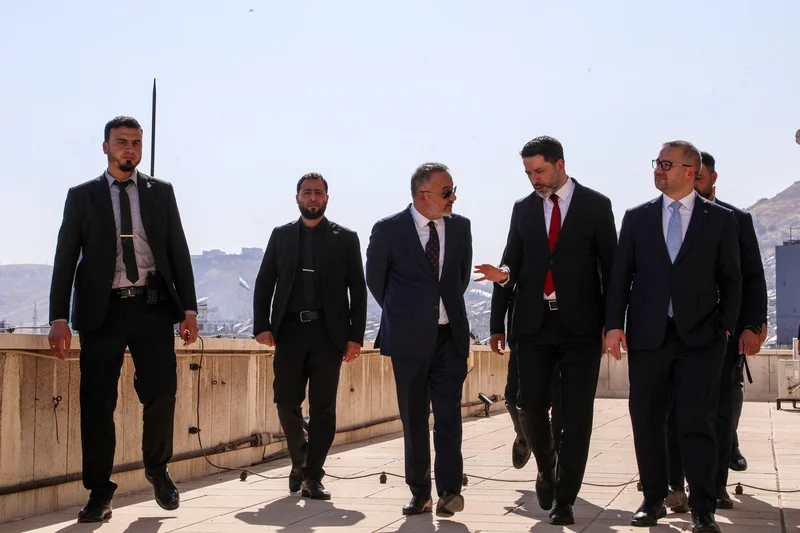 Turkish central bank governor visits Damascus for landmark talks
