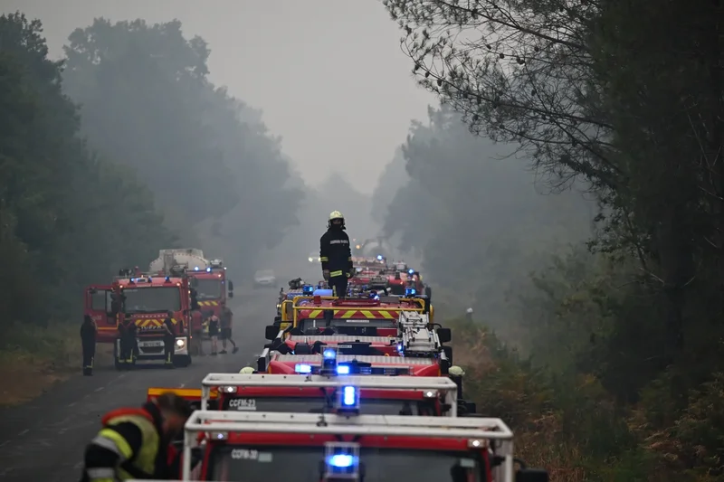 More than 280,000 people forced to flee as devastating wildfires rip through Spain and France