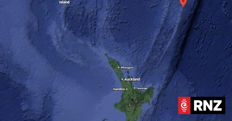 Magnitude 5.9 earthquake strikes Kermadec Islands region