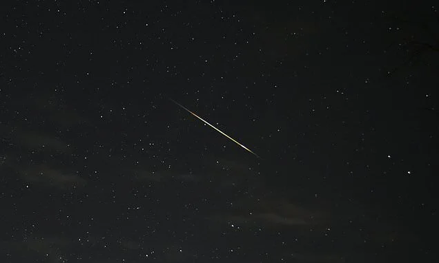 Look up this week! TWO meteor showers will peak on the same night - with up to 30 shooting stars every hour