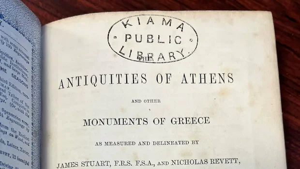 Book returned to Australian library 150 years overdue after man finds it bricked in fireplace