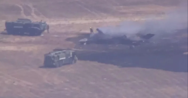 F-35 fighter jet crashes at San Diego Marine Corps base, sparking fire