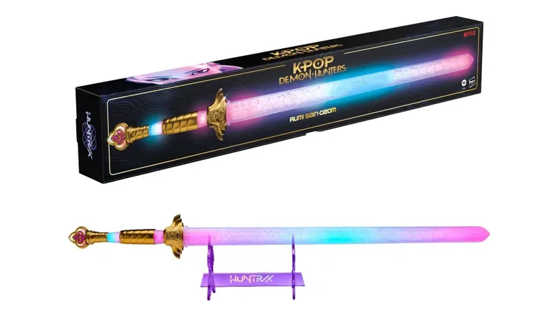 SDCC: Hasbro Unveils ‘KPop Demon Hunters’ Rumi Premium Electronic Sword