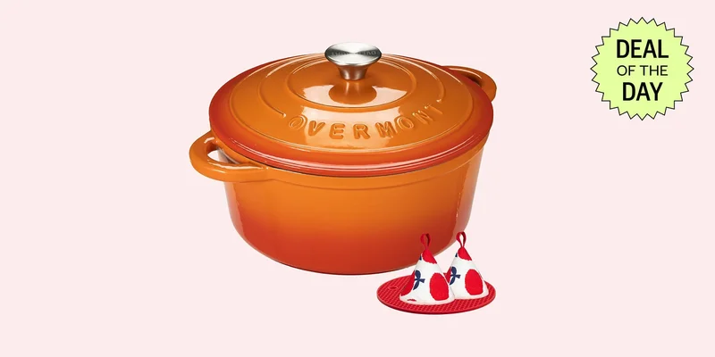 Shoppers say this now-$40 Dutch oven delivers Le Creuset-quality results