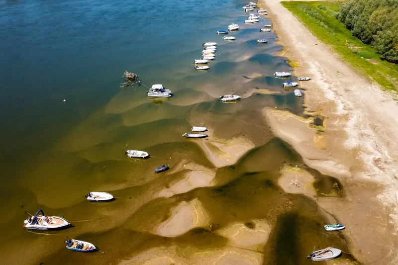 Police rescue 186 tourists after Europe cruise ship runs aground in dried up river