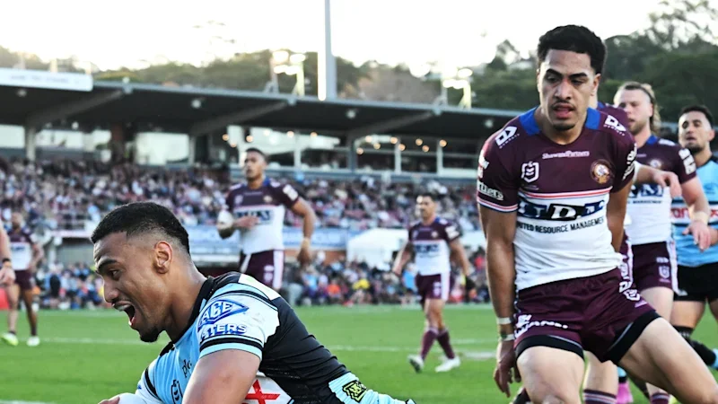 Sharks savaging leaves Sea Eagles’ finals hopes in free fall