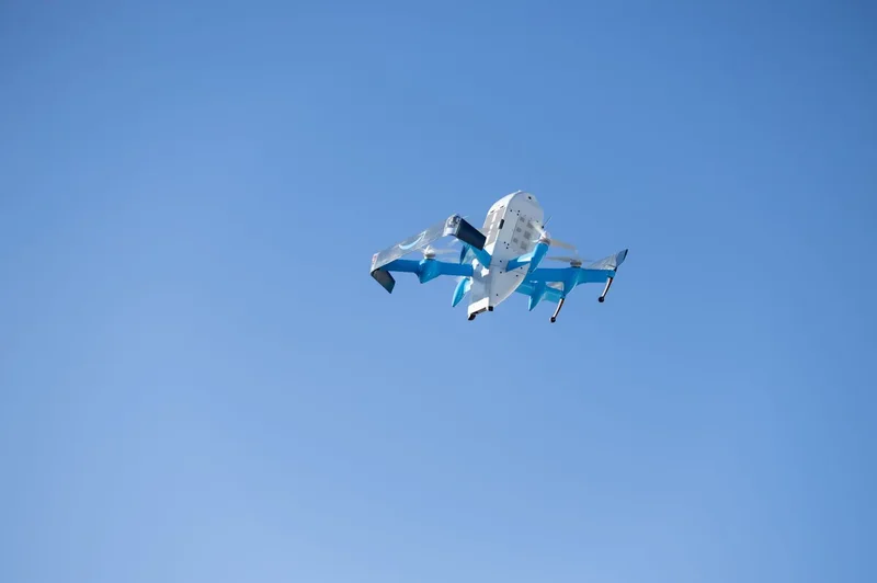 Investigation launched after Amazon drone crashes while delivering package