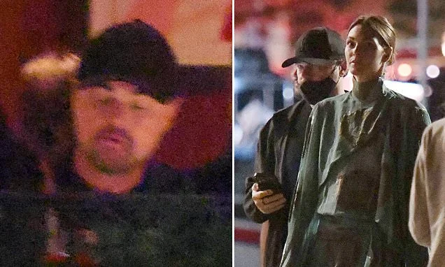 Leonardo DiCaprio, 51, and model girlfriend Vittoria Ceretti, 28, enjoy a dinner with friends in Saint-Tropez