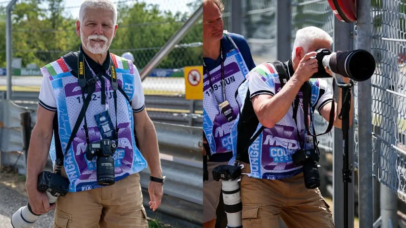 Czech president’s second role as professional photographer goes viral