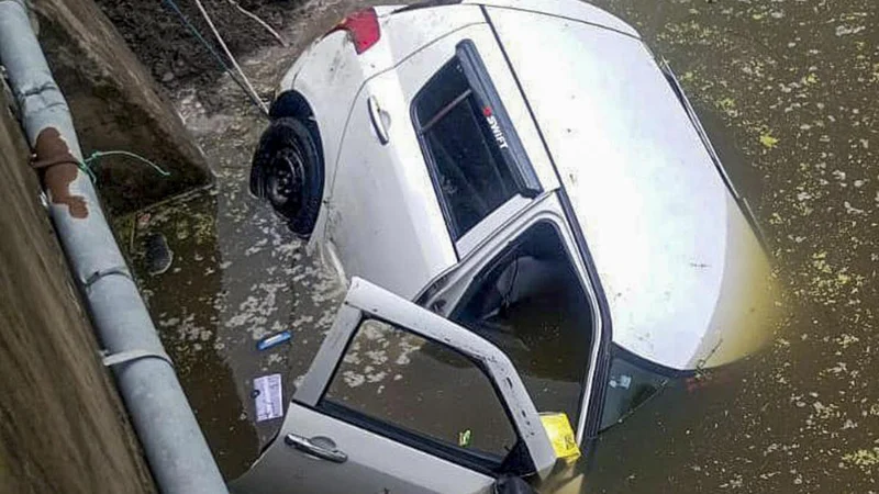 Five killed as car plunges into dam in Madhya Pradesh’s Rajgarh