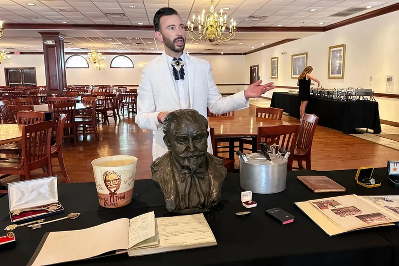 KFC founder Colonel Sanders' personal items, former home and restaurant up for auction