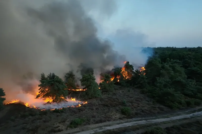Suffolk wildfire latest: Blaze spreads to size of 210 football pitches as nuclear power plant on alert