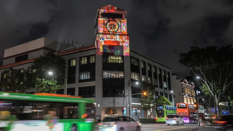 This free night-time light trail in Bras Basah-Bugis transforms Singapore's myths into interactive art