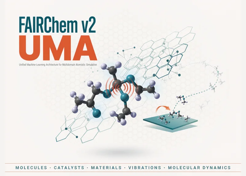 FAIRChem v2 UMA for Multidomain Atomistic Simulation across Molecules, Catalysts, Materials, Vibrations, and Molecular Dynamics