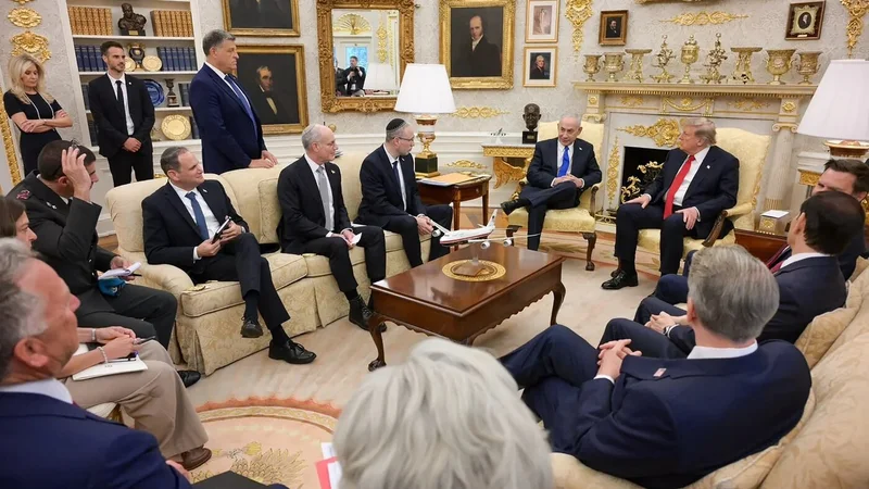 Netanyahu's quiet visit to Washington highlights Trump's frustration with the leader