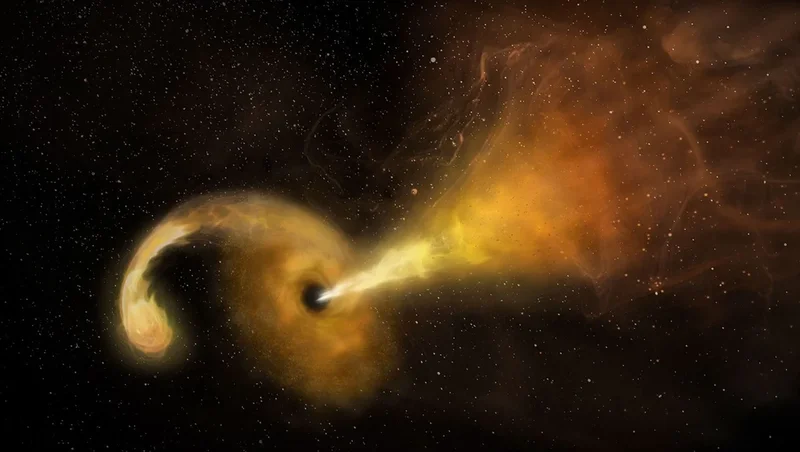 Astronomers spot best-yet example of a wandering supermassive black hole