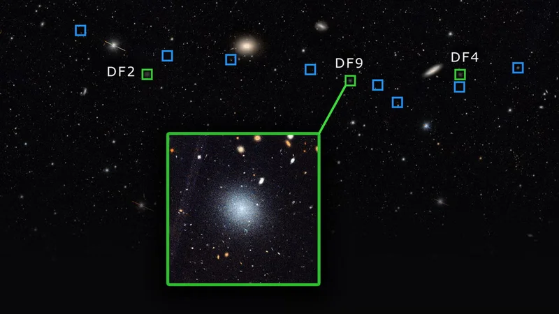 'Not alike any we've ever seen before': Three of the 12 galaxies in this cosmic string are missing a crucial component of the universe