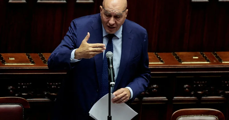 Italy minister rejects opposition criticism of Saudi troop deployment
