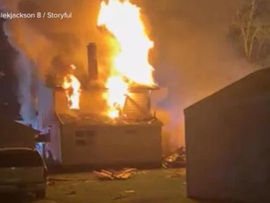 WATCH:  Powerful home explosion rocks Ohio community, shaking felt at least two miles away