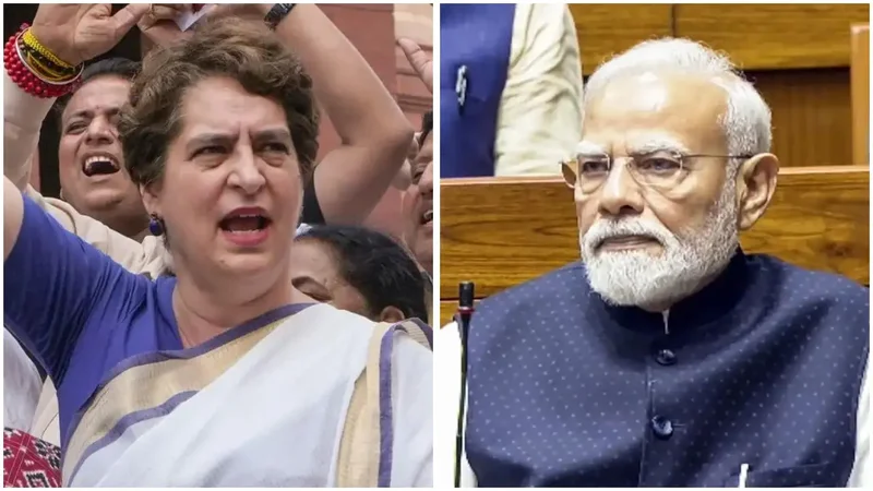 ‘You take credit for Mars, now take responsibility': Priyanka targets PM Modi over protests
