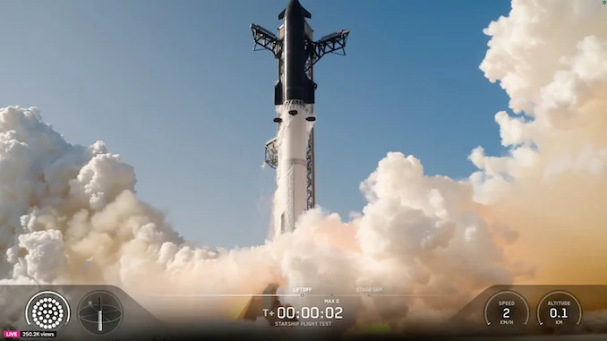 Super Heavy-Starship rocket chalks up mostly successful test flight