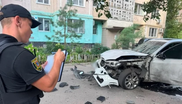 Car explodes in Odesa; driver injured