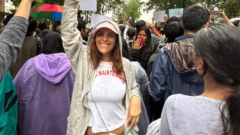 Rhiya Ahir: How an Army man’s daughter became Mumbai’s face of resistance