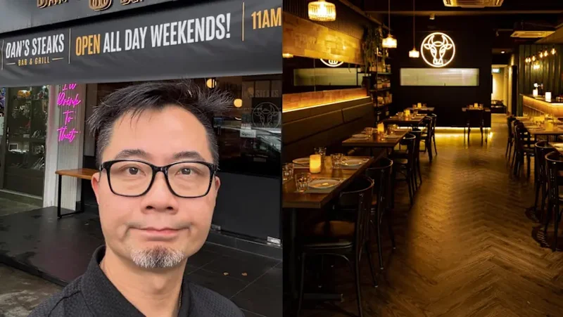 Dan's Steaks by former radio DJ Daniel Ong to shut down: 'Running a small business is incredibly tough'