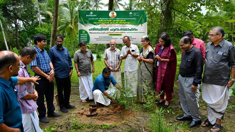 Bamboo drive at Yakkara temple in Kerala’s Palakkad seeks to promote climate resilience
