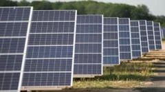 Criticism over planned solar panels on greenfield site