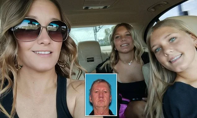 Mother and one of her two identical twin daughters, 17, shot dead by neighbor, 73, who then tried to kill himself following petty local dispute, cops say