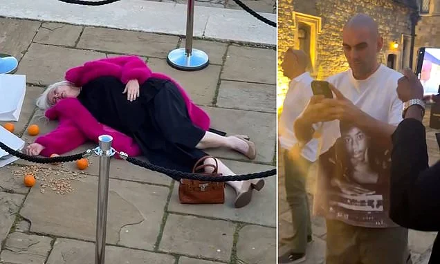 'Sick' influencer and his friends who mocked Ann Widdecombe's killing for laughs in 'murder mystery' spark outrage