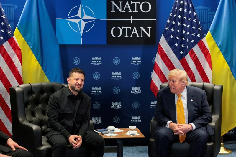 Trump, Zelenskyy hold talks on strengthening Ukraine's defense industry