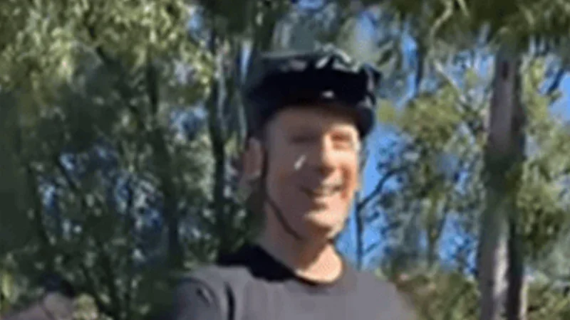 Grainy image of man released after boy allegedly assaulted on bike track