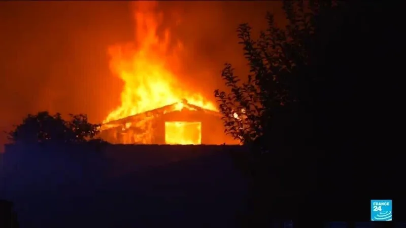 France battles escalating wildfire crisis