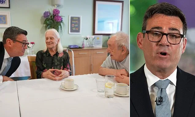 QUENTIN LETTS: Eyelashes Andy touched his chest to signal sincerity, adopted the intimate tone of a daytime TV presenter and peered through those Leslie Crowther spectacles like a living euphemism