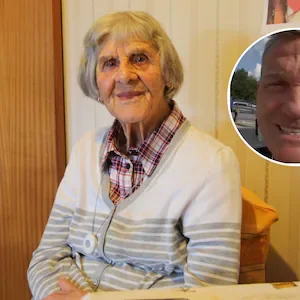 The Chase host Bradley Walsh wishes Ashburton woman Doris Wakelin a happy 109th birthday